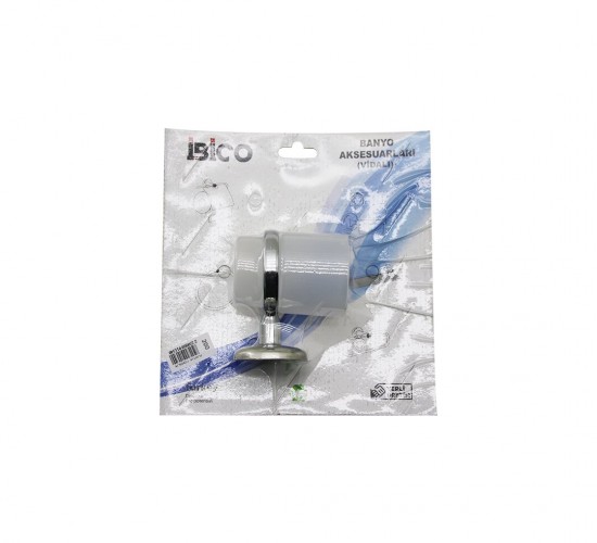 İBİCO BNY-200 ( PLASTİK BARDAK MODEL ) DİŞ FIRÇALIK ( KROM ASKILIK & TUTACAK ) ( VİDALI MONTAJ )*50