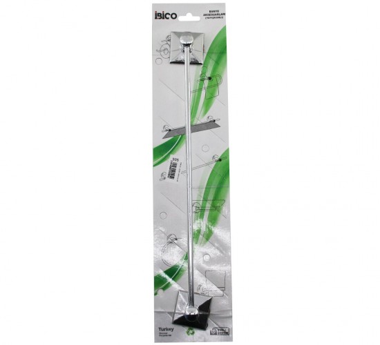 İBİCO BANYO BNY-505 ( UZUN ) METAL ( HAVLULUK ) ( YAPIŞKANLI MONTAJ )*50