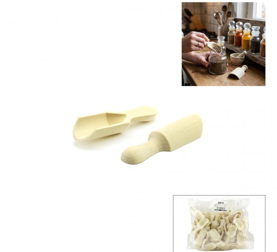 İBİCO İ22-401 ( 2.5CM ) ( AHŞAP BAMBU ) KÜREK BAHARAT ( KAŞIK & KÜREK )*100X30