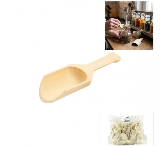 İBİCO İ22-403 ( 3CM ) ( AHŞAP BAMBU ) KÜREK BAHARAT ( KAŞIK & KÜREK )*50X30