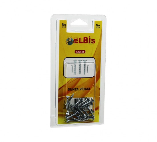 ELBİS-41 ( 3.5X20 ) SUNTA VİDASI*12X24
