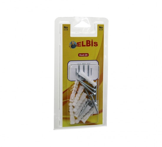 ELBİS-29  NO:3.5X30 DÜBELLİ VİDA*12X24