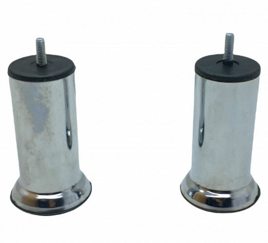 İBİCO ( 90-1013-2-01 ) ( 12CM ) ( KROM ) TOMBUL KOLTUK BAZA AYAK ( M8 İNCE VİDALI )*10X10