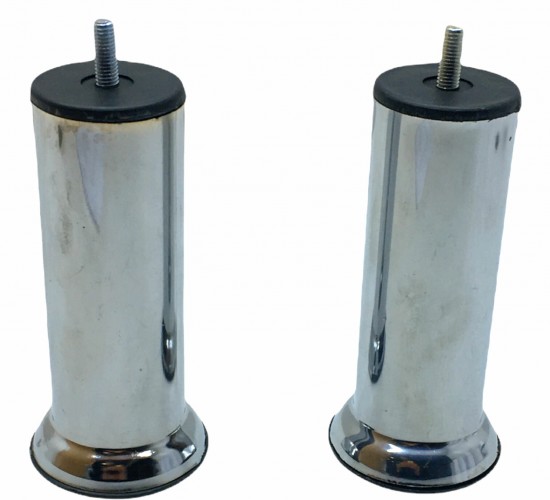 İBİCO ( 90-1014-2-01 ) ( 15CM ) ( KROM ) TOMBUL KOLTUK BAZA AYAK ( M8 İNCE VİDALI )*10X10