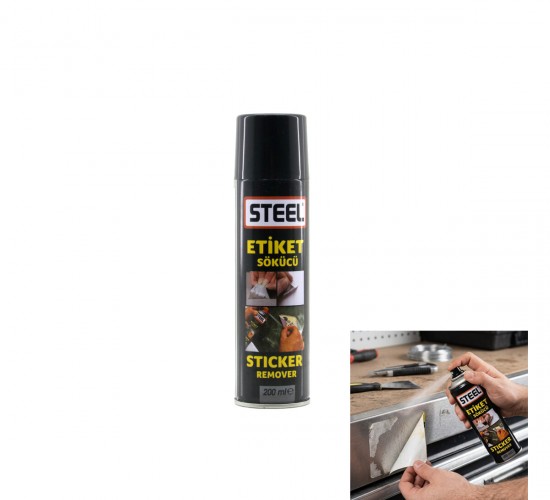 STEEL CK-3292 ETİKET SÖKÜCÜ SPREY ( 200ML )*48