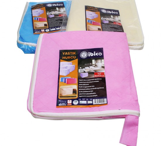 GÜLEV STK-04748 ( YASTIK ) HURCU ( SANDIK TİPİ HURÇ ) (  MAXI = 64 X 40 X 30CM )*10X1