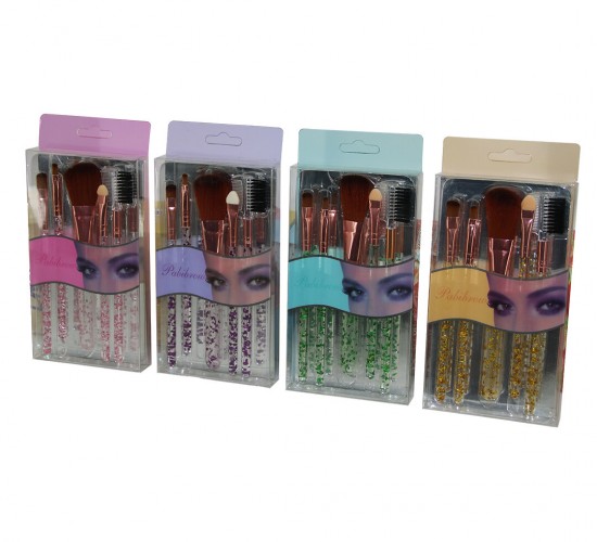 ORANGE PABİBROW MAKEUP BRUSH ORG-039 ( 5PCS ) MAKYAJ FIRÇA SETİ*12X40