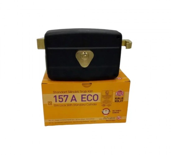 KALE 157A KALE ECO SİLİNDİRLİ TRAJLI KİLİT 70MM*5X