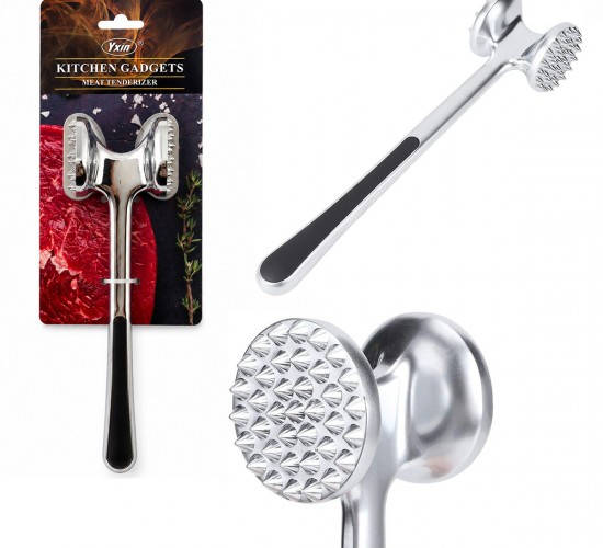 BAROTTİ DMR-10284 ( ÇİFT BAŞLI & KOMPLE METAL ) ( PASLANMAZ ÇELİK ) ET DÖVECEK*72