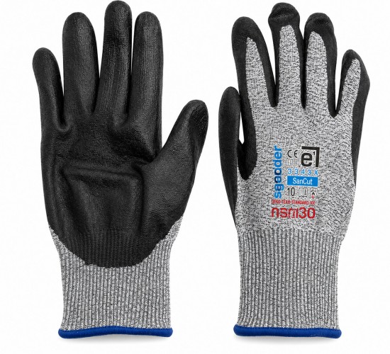 EGEBANT G-331734 ( ZEBRA ) ( NO 10 ) ( XLARGE ) ( KESİLME DİRENÇLİ ) NİTRİL İŞÇİ ELDİVEN ( BANDI )*10X6