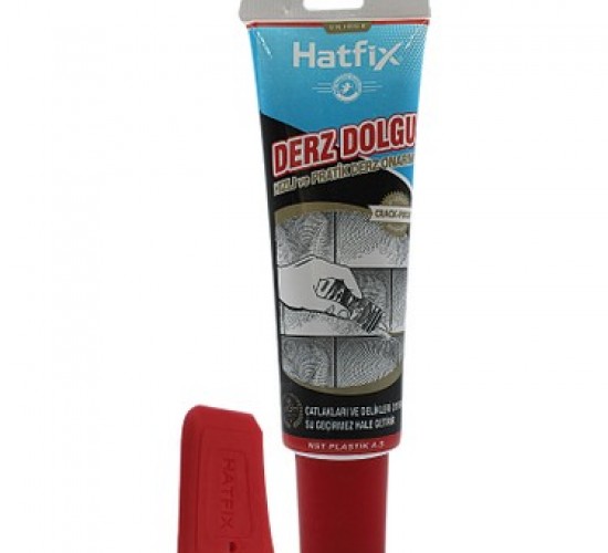 HATFİX DERZ DOLGU HIZLI VE PRATİK SU GEÇİRMEZ BEYAZ 400 GRAM