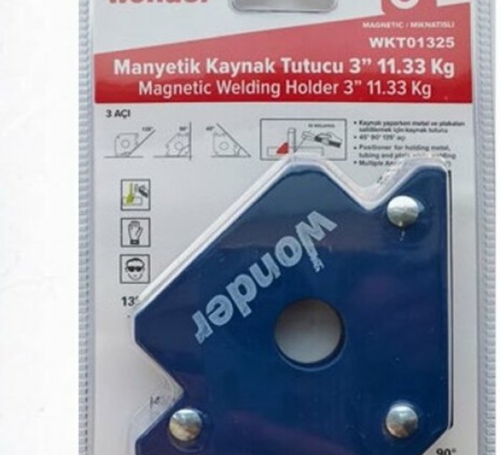 Wonder Manyetik Kaynak Tutucu 3'' 11,33 Kg