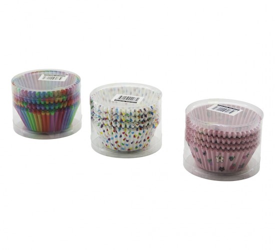 İBİCO İ22-173 ( 100PCS ) ( YUVARLAK & İNCE ) MUFFİN KAĞIT KEK KAPSÜLÜ ( AĞIZ ÇAP: 6.5CM & DERİNLİK: 2.5CM )*12X24