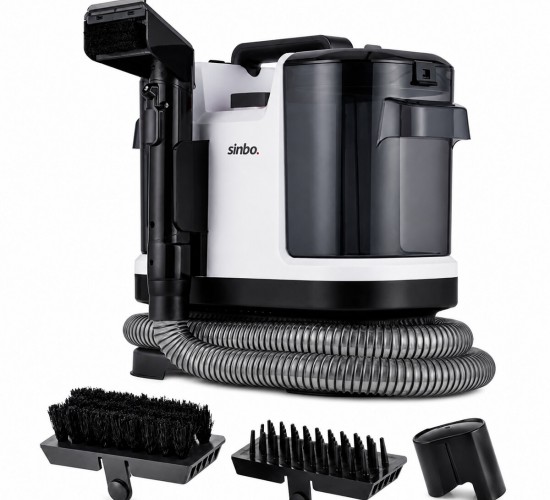 SİNBO SCC-7605 KOLTUK & HALI YIKAMA MAKİNE ( 500W GÜÇ ) ( XL SU HAZNESİ & 1.5MT HORTUM )*1