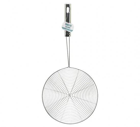 İBİCO İ22-296 ( 19-20CM ) ( METAL SAPLI ) ÇELİK KEVGİR*12X20