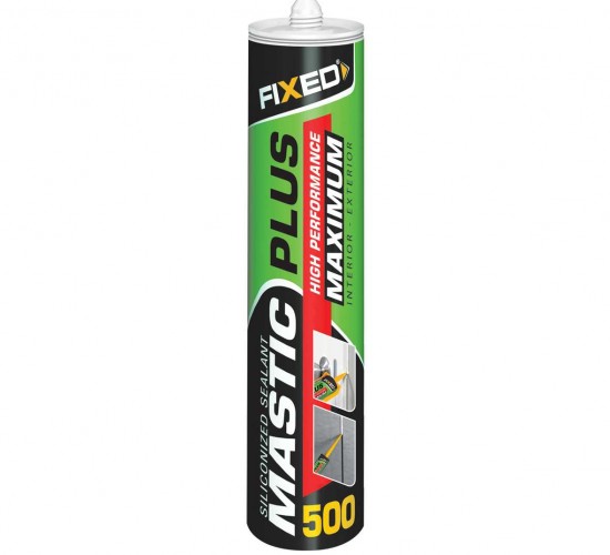 FIXED SİLİKONİZE MASTİK 500GR F500*24X