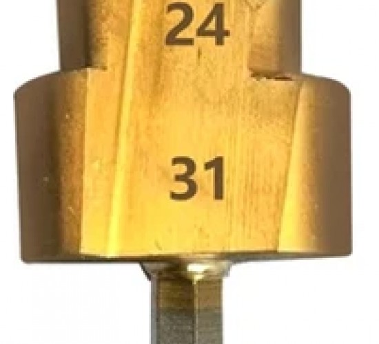 KADEMELİ MATKAP UCU PVC BORU 24-31 MM*6X