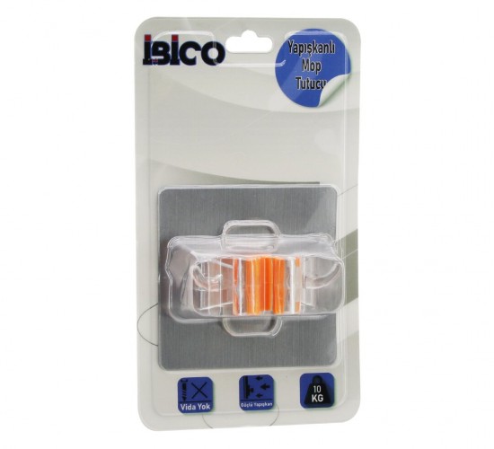 İBİCO İ13-067 ( 2İN1 ) ( MİKA KRİSTAL ) ( MOP SAP TUTUCU & ASKI ) ( YAPIŞKANLI MONTAJ=PVC PLAKA ) (10KG. TAŞIMA)*12X20