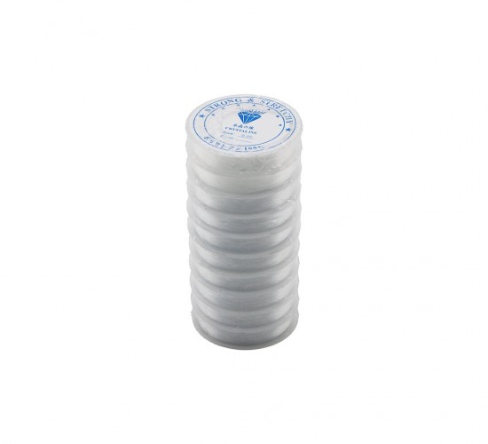 İBİCO STRONG STRETCHY CRYSTALINE İ14-003 ( SİZE:0.35 & 30MT ) ( ŞEFFAF & KLASİK ) MİSİNA İPİ*10X150