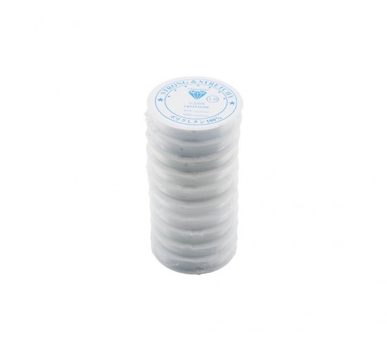 İBİCO CRYSTALINE İ14-004 ( SİZE:1.0 & 4MT ) ( ŞEFFAF & LASTİKLİ ) MİSİNA İPİ*10X150