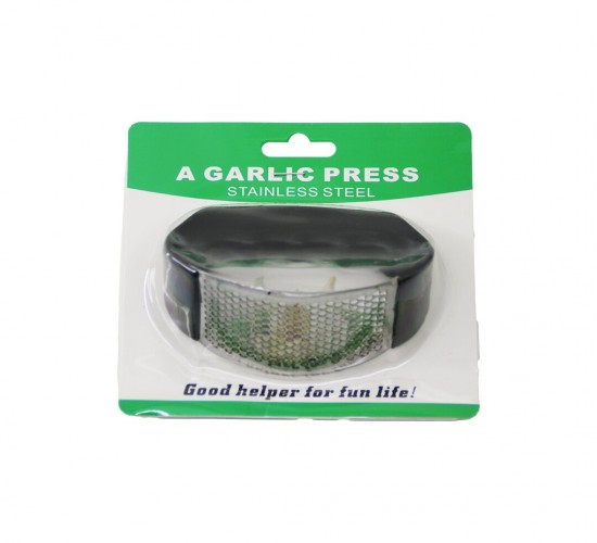 İBİCO İ22-118 A GARLIC PRESS ( METAL ) ( ZIRH MODELİ ) SARIMSAK EZİCİ ( PLASTİK TUTACAK SAPLI )*144