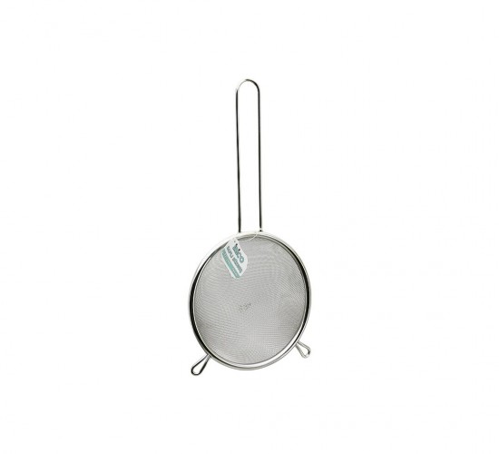İBİCO İ22-299 ( 14CM ) ( METAL SAPLI ) ( 2 KULAKLI  ) TEL SÜZGEÇ ( SAP: 15CM )*12X20