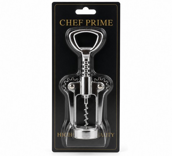 CHEF PRIME ENF-225 ( PLASTİK GÖVDE & METAL ) TİRBUŞON AÇACAK*12X12