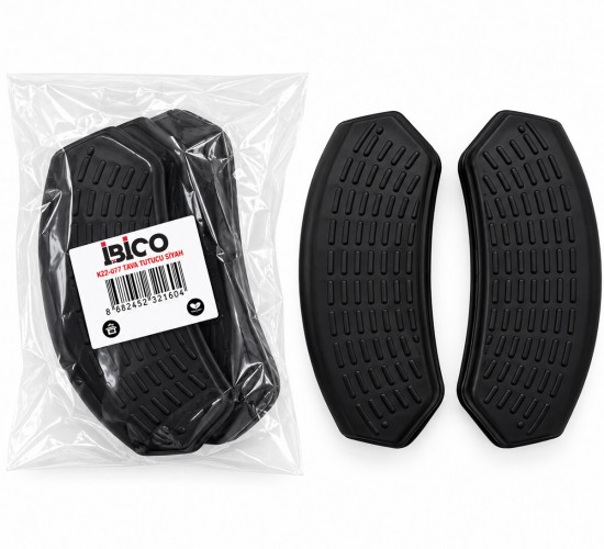 İBİCO K22-017 ( 2PCS ) ( SİYAH ) SİLİKON TAVA TUTUCU ( TUTAMAÇ )*24X15