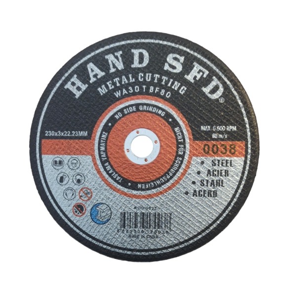 HAND SFD 230*3*22.22 METAL KESİCİ TAŞI*5X