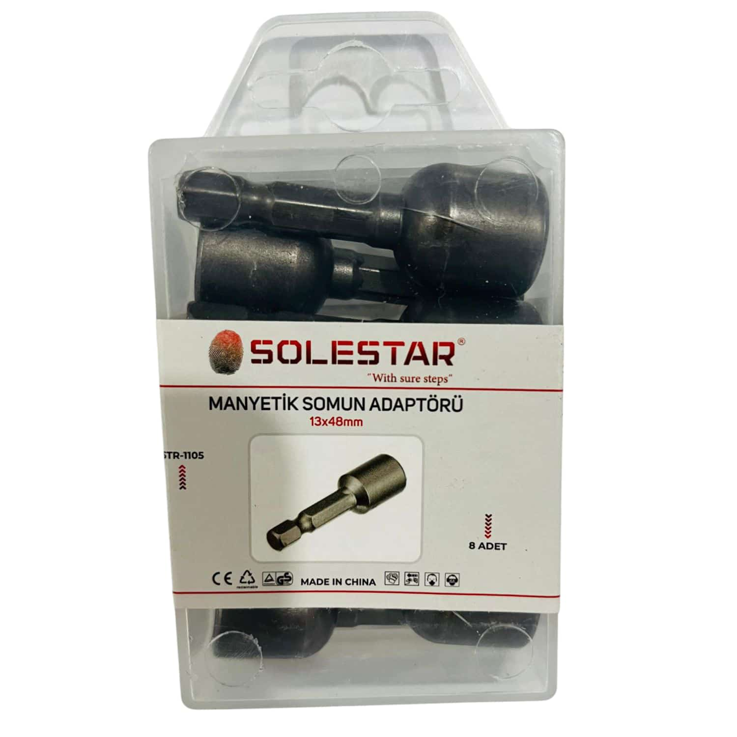 SOLESTAR MANYETİK SOMUN ADAPTÖRÜ 13*48 MM STR-1105*8X