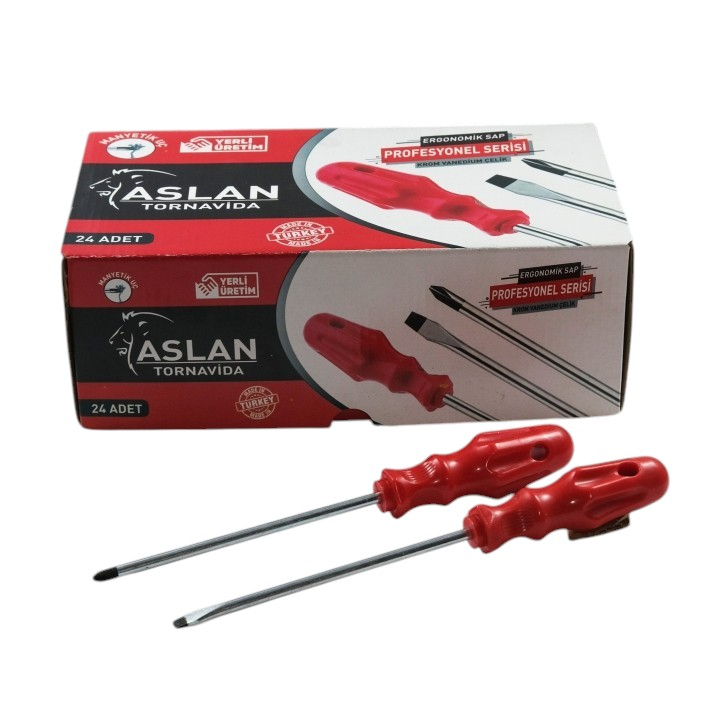 ASLAN 6*125 MM YILDIZ TORNAVİDA*24X
