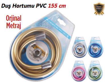 MEŞEM PVC DUŞ HORTUMU 155 CM 4253