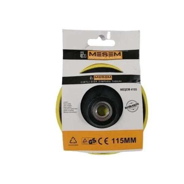 MEŞEM  115 MM CIRTLI DİSK ZIMPARA TABANI 4105