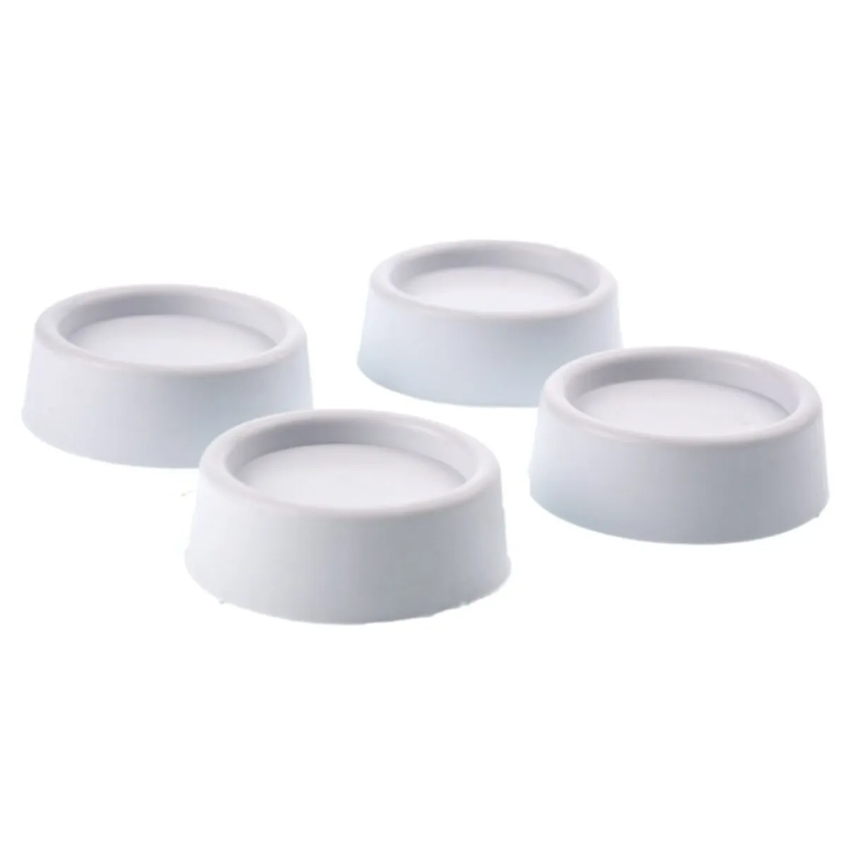 4PCS KÜÇÜK BEYAZ ÇAMAŞIR MAKİNE TİTREŞİM ÖNLEYİCİ AYAK