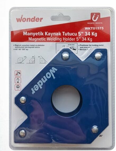 Wonder Manyetik Kaynak Tutucu 5'' 34 Kg