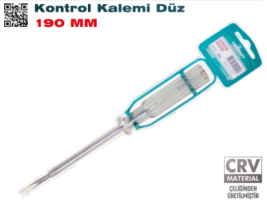 MEŞEM 190MM KONTROL KALEMİ DÜZ 630*20X