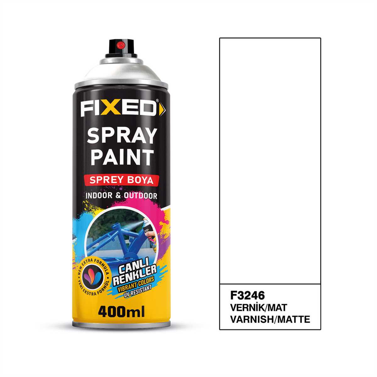 SGS SPREY BOYA AKRİLİK - VERNİK/MAT AKRİLİK 320 GR 400 ML*12X